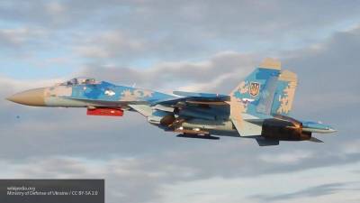 Су-27 перехватил самолеты США над Черным морем