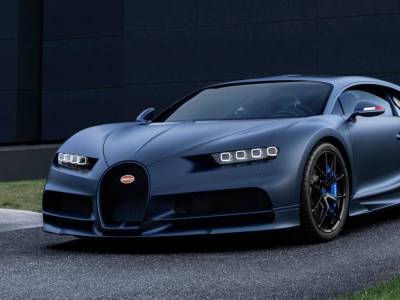 Гиперкар Bugatti Chiron впервые в истории попал в ДТП: получил удар сзади, двигаясь по встречке