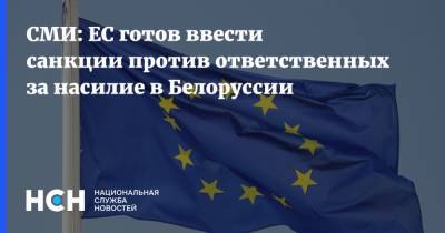 СМИ: ЕС готов ввести санкции против ответственных за насилие в Белоруссии
