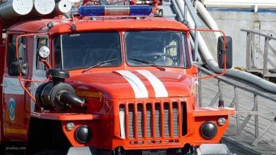 Пожарные потушили возгорание на крыше здания УФСБ по Москве и области