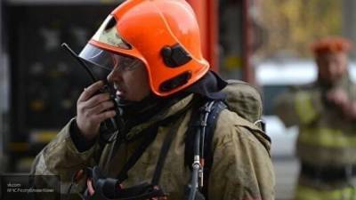 Московские спасатели ликвидировали пожар на крыше здания ФСБ