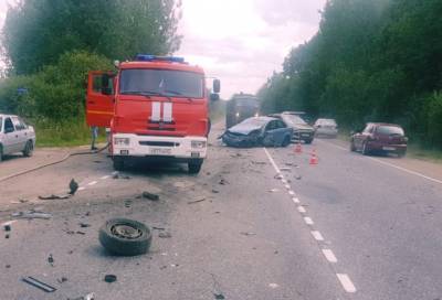 Серьезная авария в Ленобласти унесла жизнь водителя Mercedes