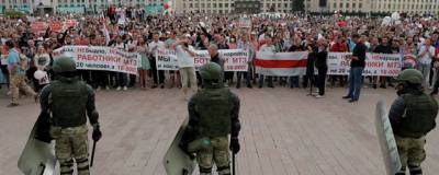 121 сотрудник МВД пострадал во время протестов в Белоруссии