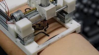 Корейцы создали 3D-принтер для печати электронных схем на теле