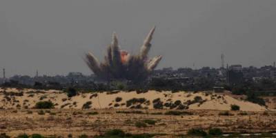 ЦАХАЛ вновь атаковал цели в секторе Газа