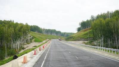 Участок объездной трассы в Кузбассе открыли раньше срока