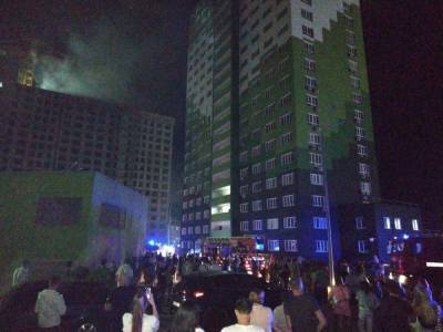 В Одессе загорелась 20-этажка