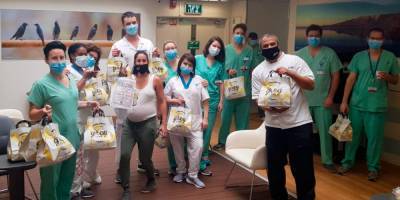 Благотворительная акция в поддержку борющихся с коронавирусом медиков