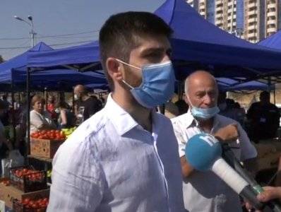 Замминистра экономики: Пытаемся исключить вход перепродавцов на ярмарку около стадиона «Раздан» в Ереване