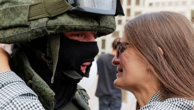 Мирные протесты начались у посольства Белоруссии в Москве