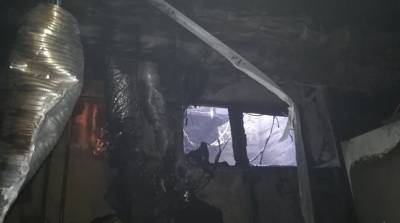 Спасатели ликвидировали пожар в торгово-деловом центре в Витебске
