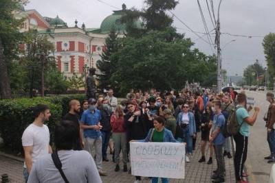В городах Сибири снова прошли акции в поддержку Хабаровска