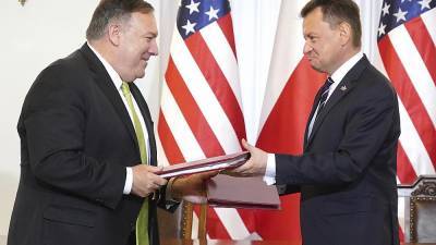 Военный договор Польши и США