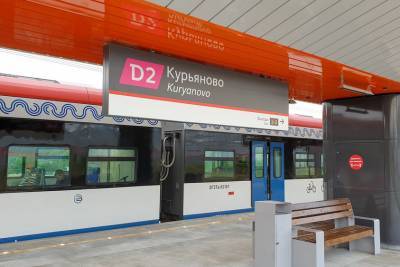 Станцией Курьяново МЦД-2 за месяц работы воспользовались 50 тысяч человек