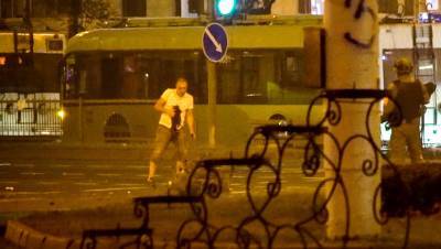 Euroradio опубликовало видео с моментом убийства протестующего в Минске