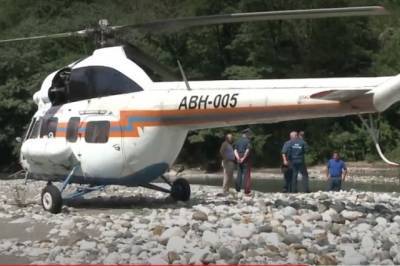 В Абхазии водолазы нашли тело российской туристки, упавшей в горную реку