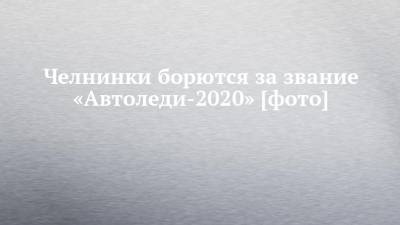Челнинки борются за звание «Автоледи-2020» [фото]