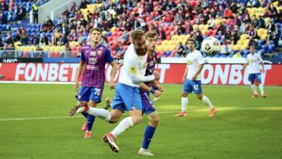 ЦСКА обыграл «Тамбов» в матче второго тура РПЛ