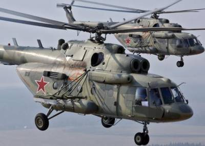 В Волгоградскую область на тактические учения прибыли более 30 вертолётов