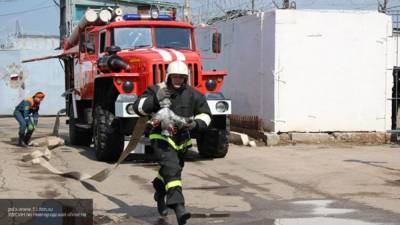 Серьезный пожар в Краснодаре тушили в течение двух часов