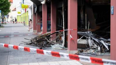 В мюнхенском кафе произошел взрыв. Пострадал один человек