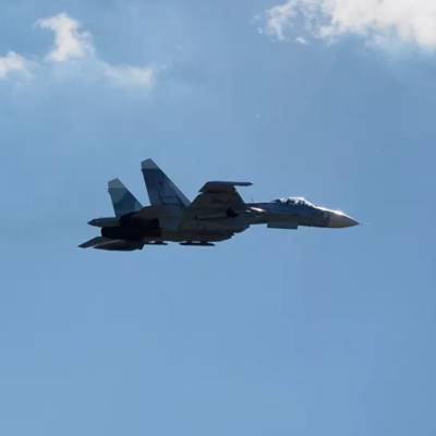 Российский Су-27 "перехватил" самолет радиотехнической разведки ВМС США