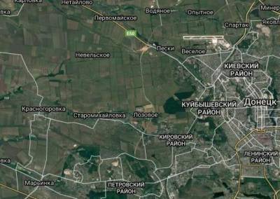 На прифронтовой околице Донецка массово грабят дома местных жителей