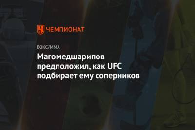 Забит Магомедшарипов - Яир Родригес - Магомедшарипов предположил, как UFC подбирает ему соперников - championat.com