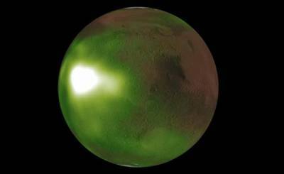 Al Jazeera: Почему на снимках NASA Марс окружен зеленым свечением?