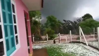 Мощный шторм обрушился на юг Бразилии. Новости на "России 24"