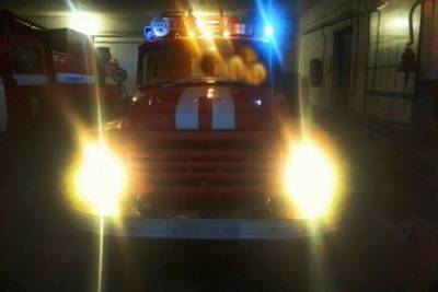На пожаре в Оренбурге спасен человек