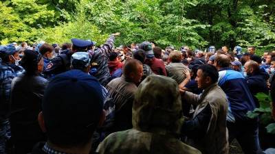 В Башкирии защитники Куштау напали на геологоразведчиков