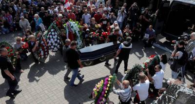 Опубликовано новое видео предполагаемого момента гибели демонстранта в Минске