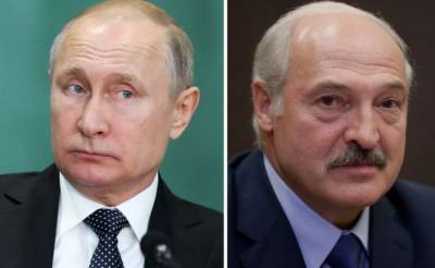 Путин пообещал Лукашенко содействие в разрешении возникших в Беларуси проблем «с учетом давления извне»
