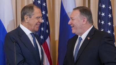 По инициативе американской стороны: Лавров и Помпео обсудили предложение Путина