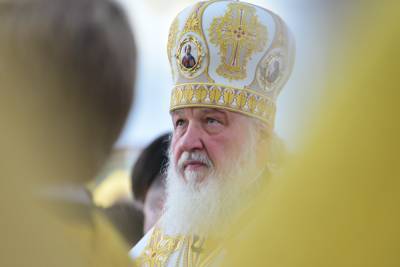 Патриарх Кирилл освятил Никольский храм в Павшинской пойме