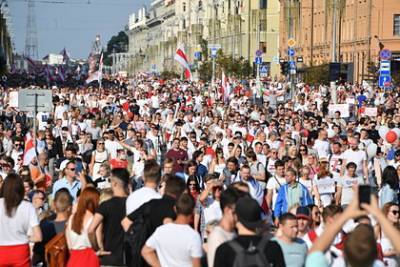 В центре Минска закончилась акция протеста