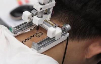 Создан 3D-принтер, печатающий на коже необычные тату - Cursorinfo: главные новости Израиля