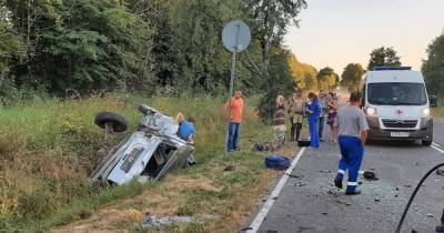В Багратионовском районе столкнулись три автомобиля, есть пострадавшие