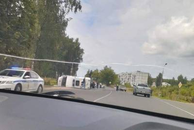 В Рыбинске произошло страшное ДТП со «скорой»