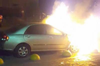 Неизвестные ночью сожгли авто программы "Схемы"