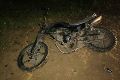 В Тверской области несовершеннолетний мотоциклист сбил в темноте девочку-подростка