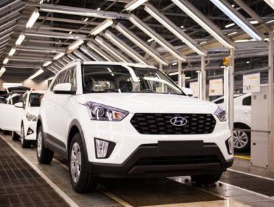 Петербургский завод Hyundai за 4 года выпустил 276,5 тыс. кроссоверов Creta