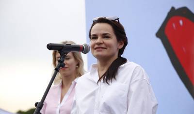 Тихановская заявила о готовности стать национальным лидером Белоруссии (ВИДЕО)