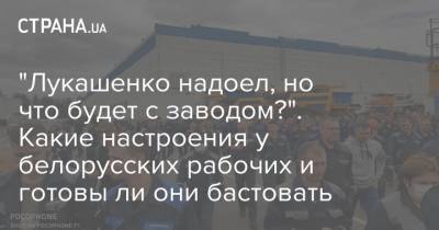 "Лукашенко надоел, но что будет с заводом?". Какие настроения у белорусских рабочих и готовы ли они бастовать