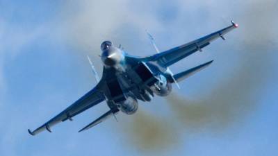 Российский Су-27 перехватил итальянский патрульный самолет над Черным морем