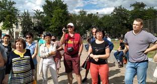 Астраханцы поддержали акции протеста жителей Хабаровска и Белоруссии