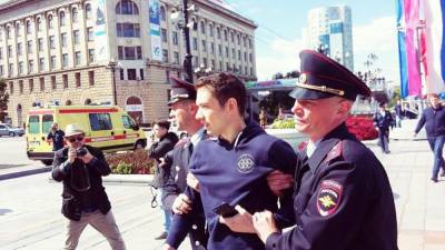 Главу штаба Навального в Хабаровске арестовали на 10 суток