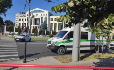 Сообщение о бомбе в посольстве России в Кишиневе — ложное