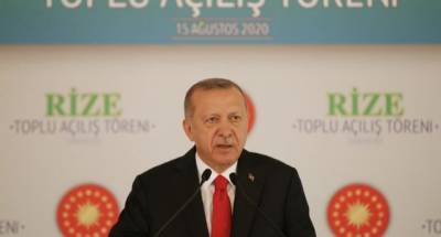 Эрдоган: Турция не откажется от планов по геологоразведке, несмотря на санкции